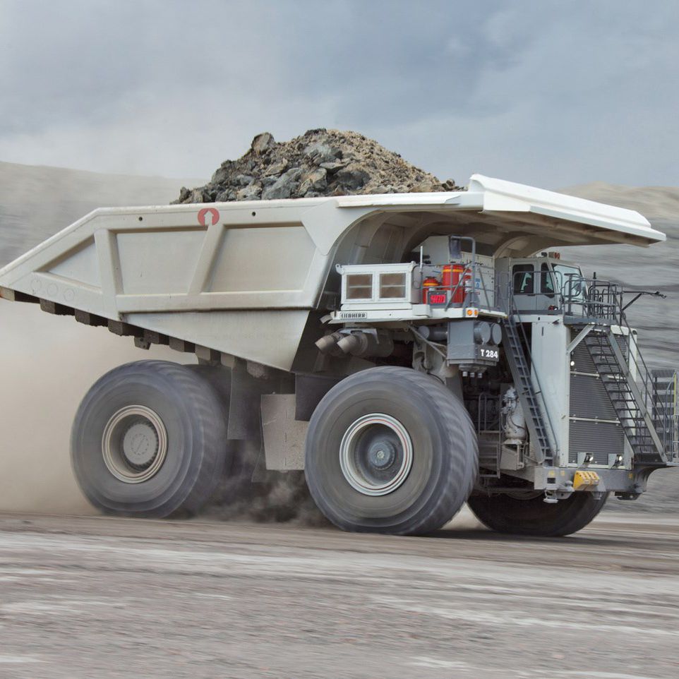 リジッドダンプトラック - T 284 - Liebherr Excavators - ディーゼル