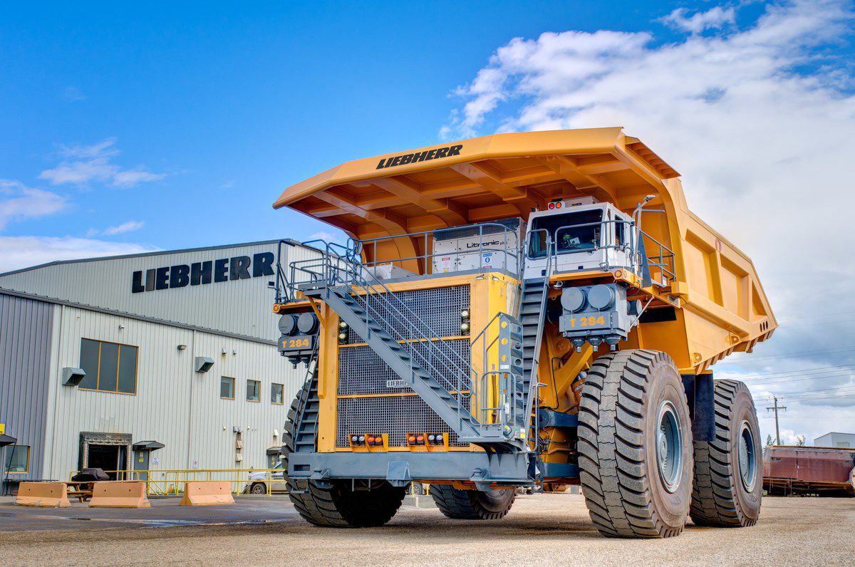 リジッドダンプトラック - T 284 - Liebherr Excavators