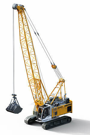 クローラー式クレーン - HS 8040.1 - Liebherr Excavators - ブーム