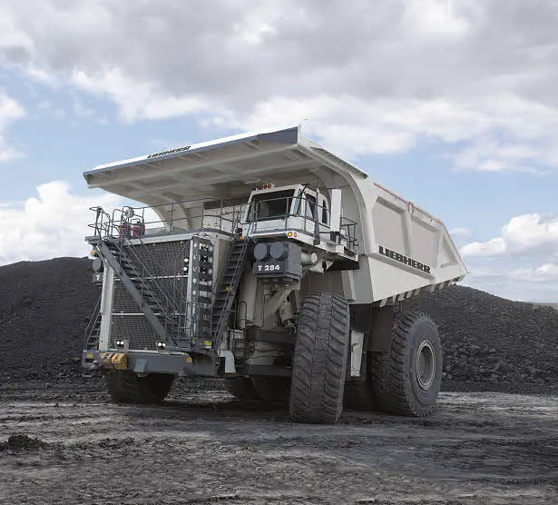 リジッドダンプトラック - T 284 - Liebherr Excavators - ディーゼル