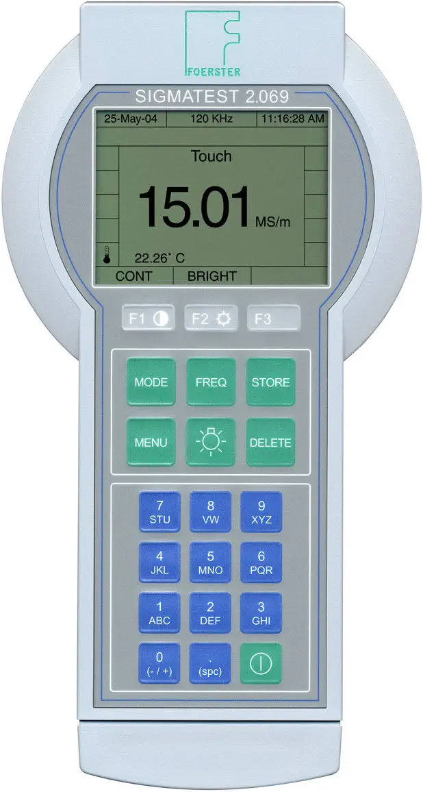 ポータブル導電率計 - SIGMATEST 2.069 - Foerster Instruments