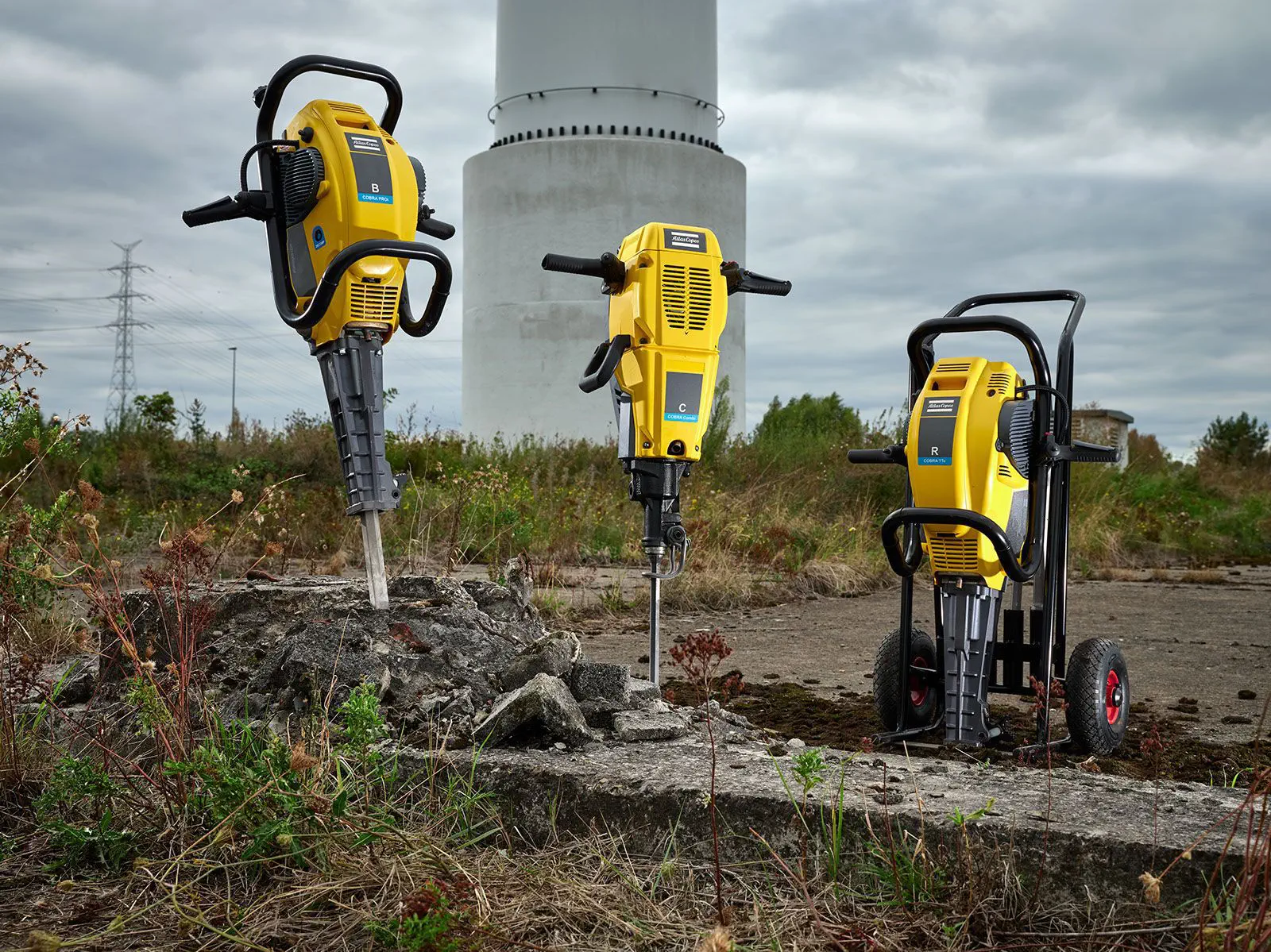 ガソリンコンクリートブレーカー - PRO series - Atlas Copco Construction Tools