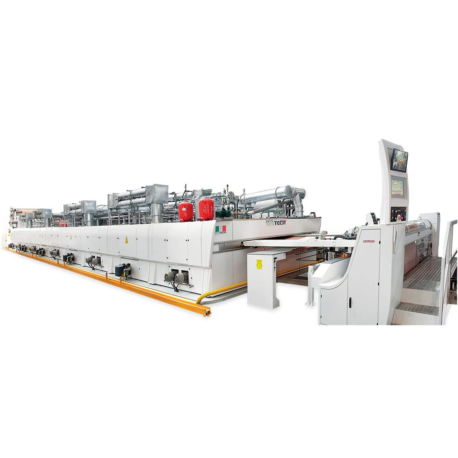 ヒートディスク乾燥機 - RED - UNITECH TEXTILE MACHINERY - 連続 / ガス / エア