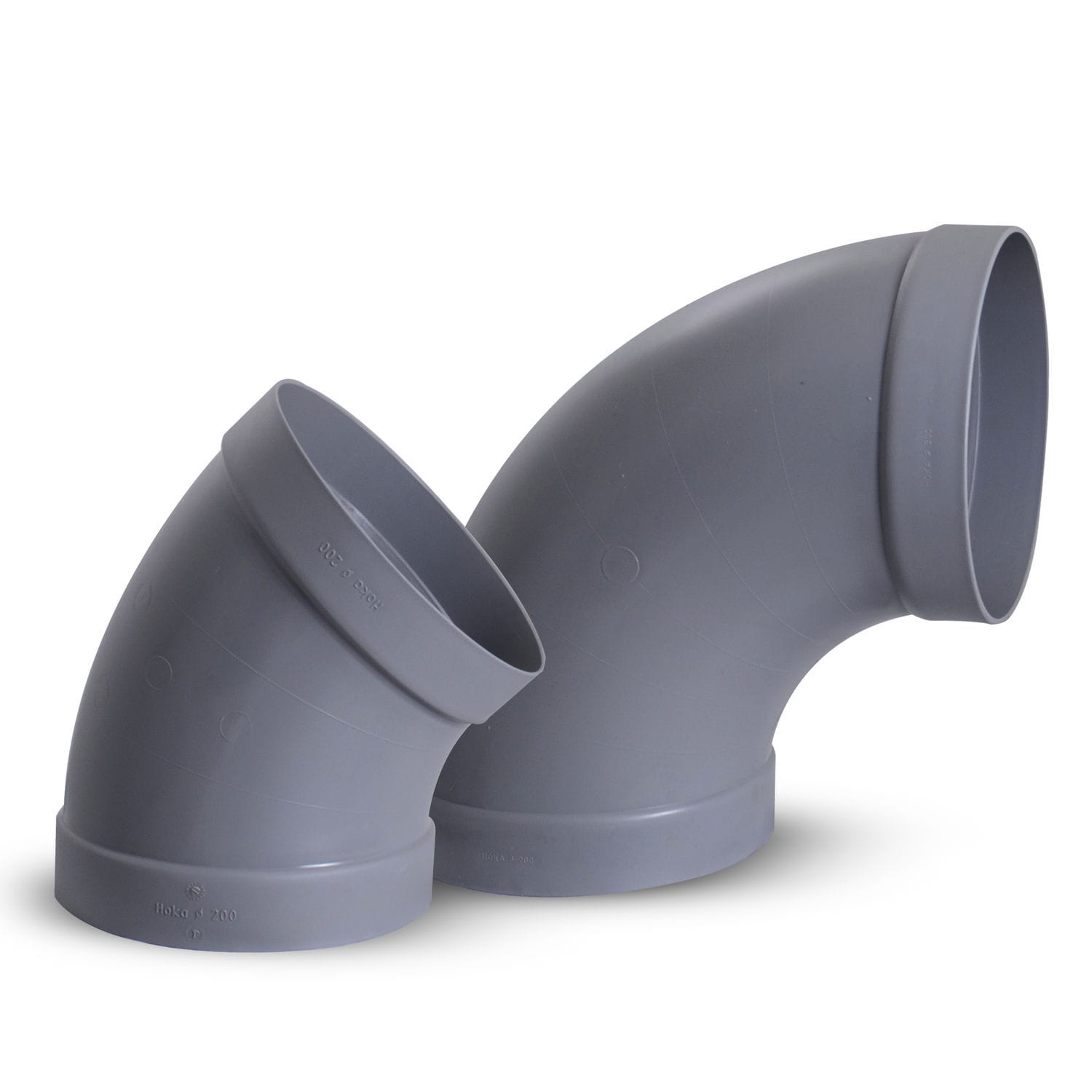 油圧式接続部品 - PVC-BPF / PVC-BSF - ALNOR Ventilation Systems - ソケット / エルボ ...