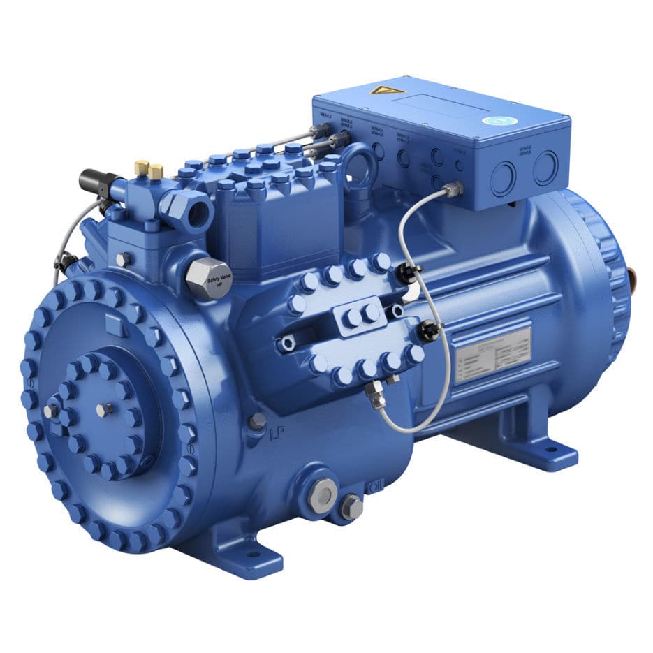 半密閉型冷凍圧縮機 - HGX CO₂ - Danfoss BOCK® - 往復動式 / CO2 (R744) / 工業冷蔵用