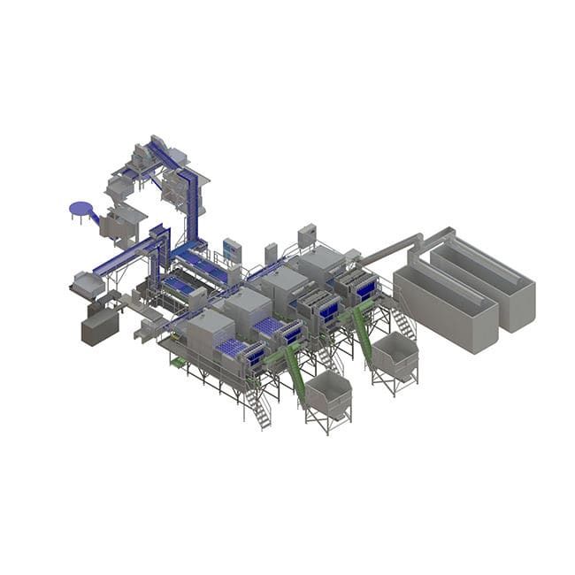 食品産業用処理ライン Finis Foodprocessing Equipment B.V.
