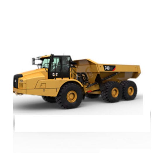 アーティキュレートダンプトラック - 740 GC - Caterpillar Equipment