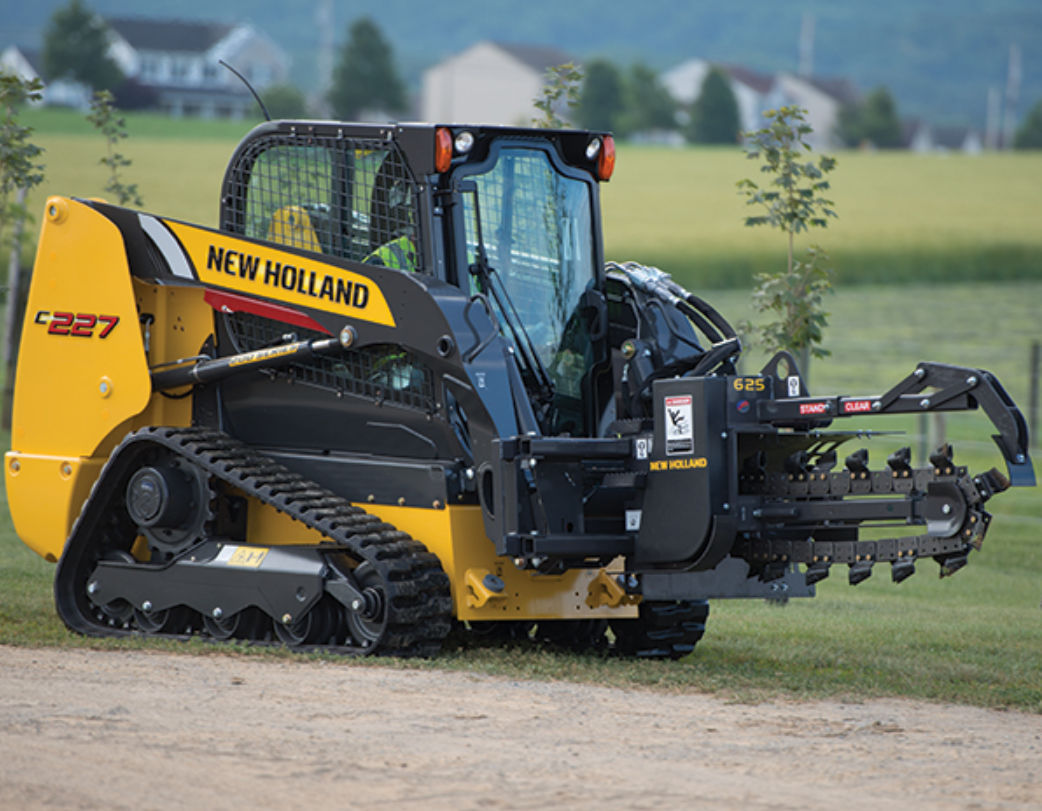 クローラー式キャタピラ型小型ローダー - C227 - New Holland