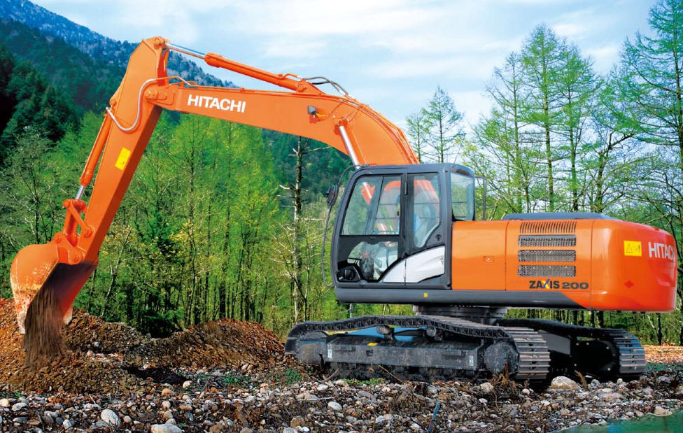 中型油圧ショベル - ZX200-5G - HITACHI Construction Machinery