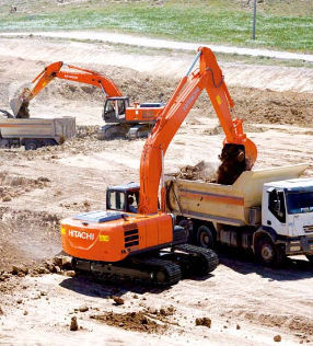 中型油圧ショベル - ZX200-5G - HITACHI Construction Machinery