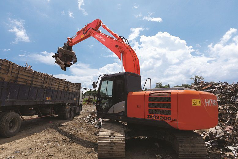 電子スイッチ吊り上げ電磁石 - ZX series - HITACHI Construction