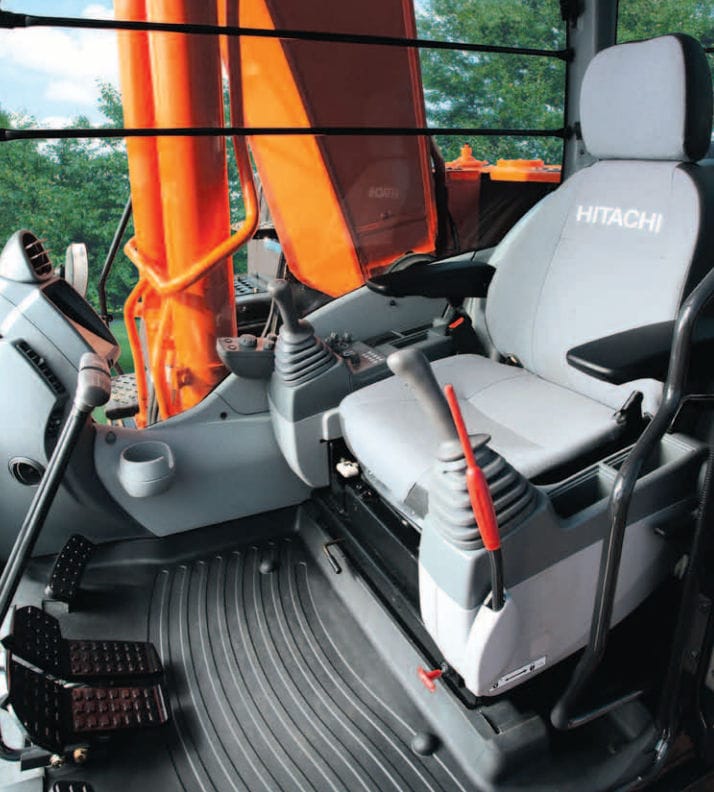 HITACHI内装用 中型油圧ショベル - ZX200-5G - HITACHI Construction Machinery