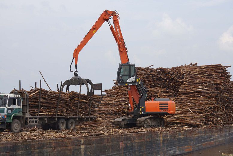 クローラー式資材運搬用ショベル - ZX240LC-5G - HITACHI Construction