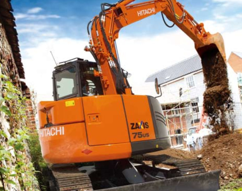 中型油圧ショベル - ZX75US-5A - HITACHI Construction Machinery