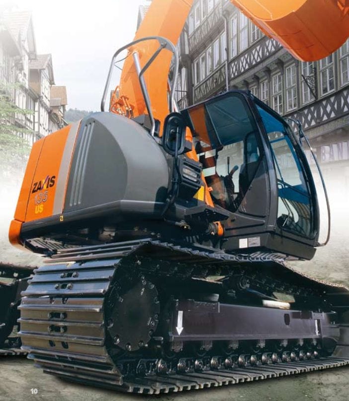 HITACHI ZAXIS135US 油圧ショベル ZX135US-6｜中型油圧ショベル｜販売商品から探す｜商品情報