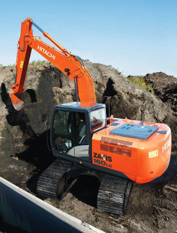 中型油圧ショベル - ZX160LC-5G - HITACHI Construction Machinery