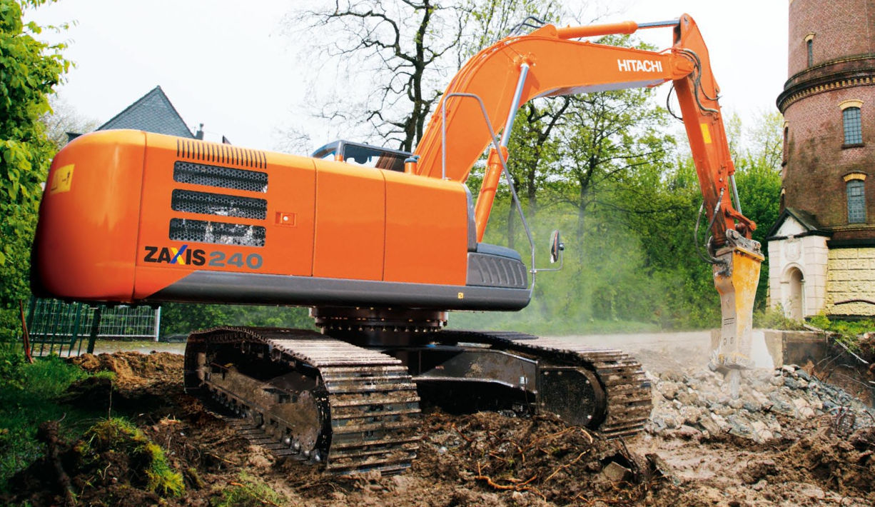中型油圧ショベル - ZX240LC-5G - HITACHI Construction Machinery