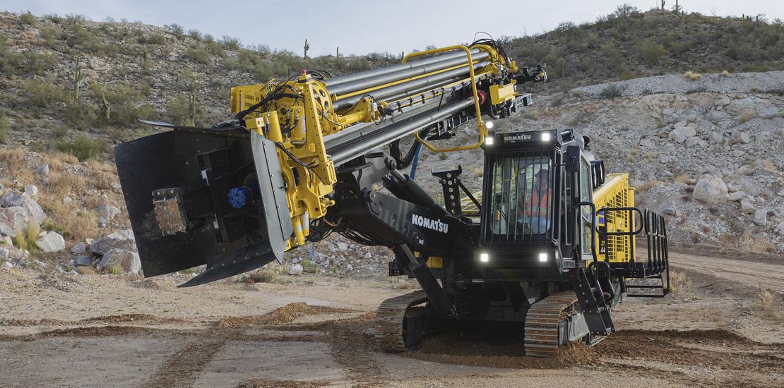 発破孔掘削装置 - ZT44 - Komatsu Construction and Mining Equipment