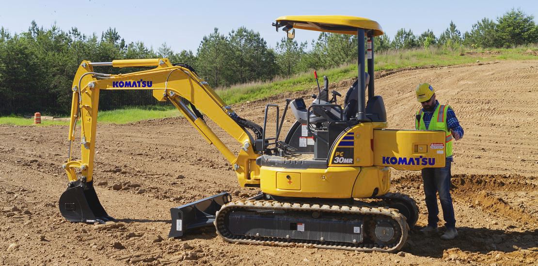 小型油圧ショベル - PC30MR-5 - Komatsu Construction and Mining