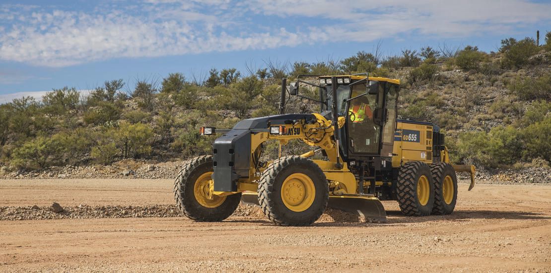 モーターグレーダー - GD655-7 - Komatsu Construction and