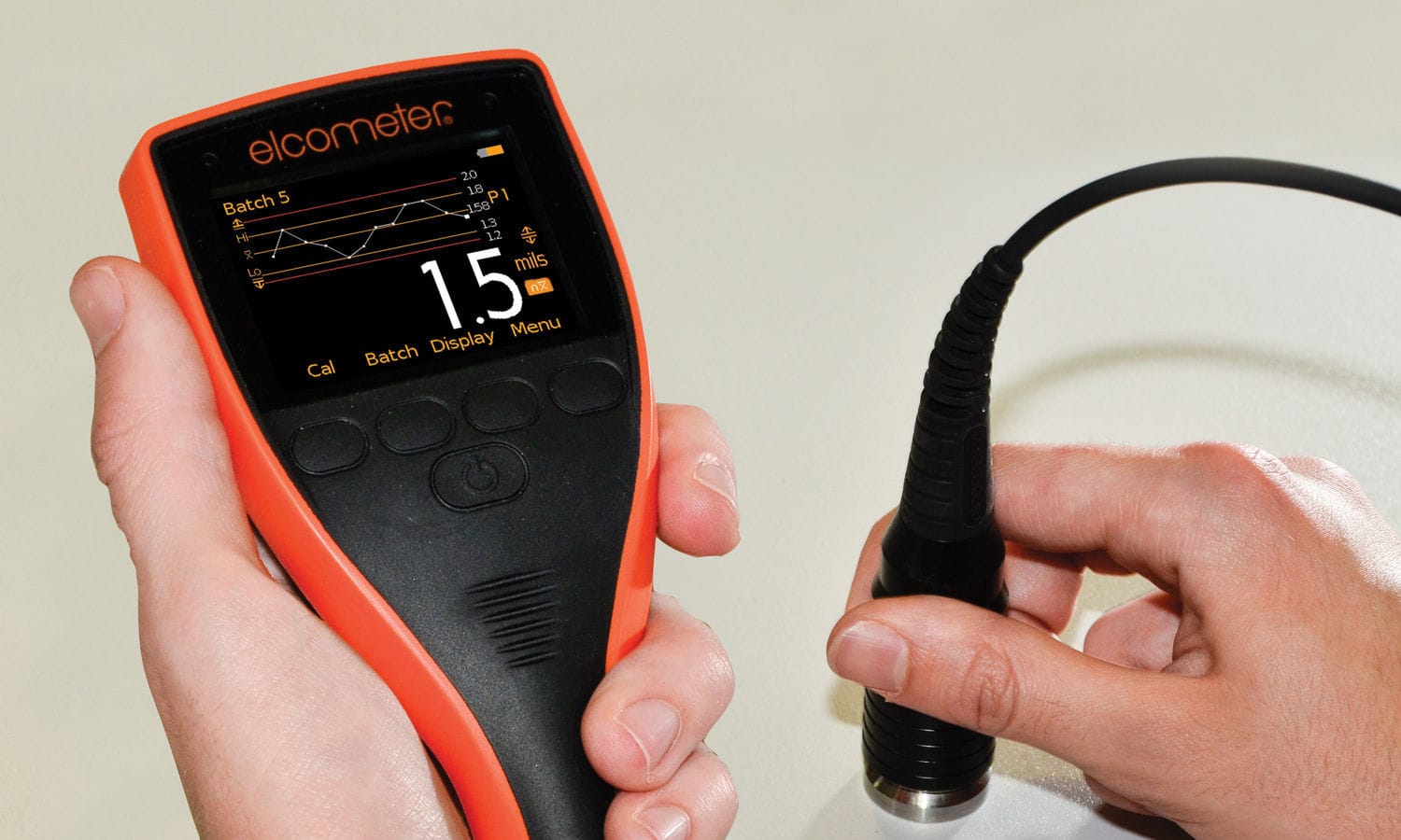表面用粗量計 - 224 series - Elcometer - 携帯型 / 液晶ディスプレイ