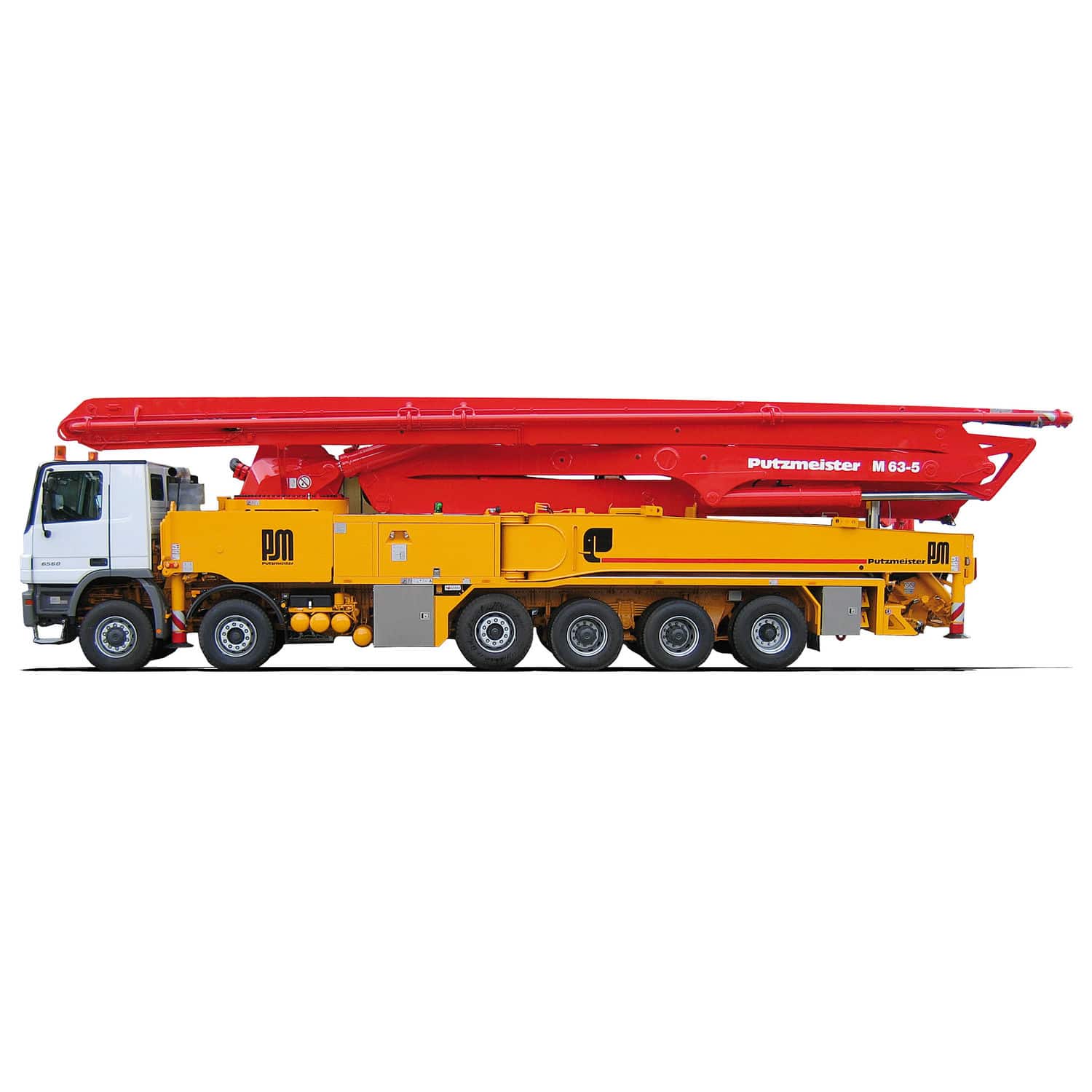 移動式トラック搭載コンクリート ポンプ - M63-5 - Putzmeister