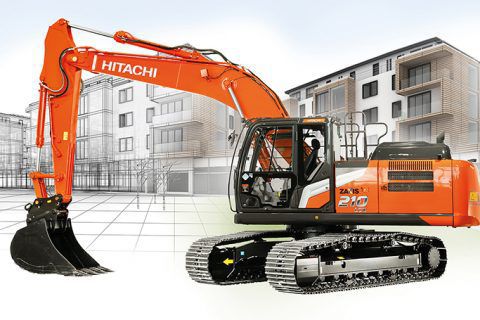 中型油圧ショベル - ZX210LC series - Hitachi Construction Machinery