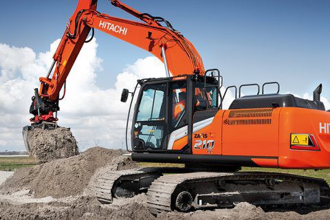 中型油圧ショベル - ZX210LC series - Hitachi Construction Machinery