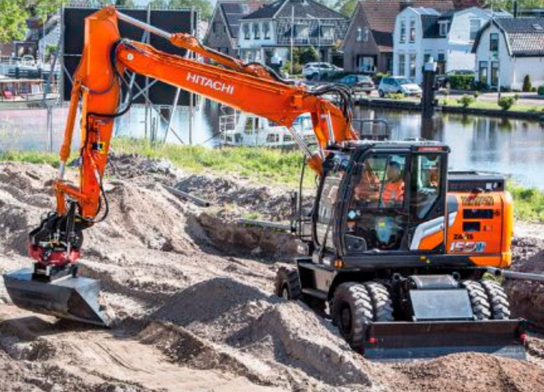 中型油圧ショベル - ZX155W-7 - Hitachi Construction Machinery