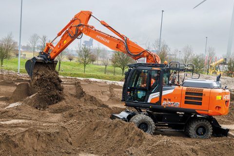 中型油圧ショベル - ZX220W-7 - Hitachi Construction Machinery