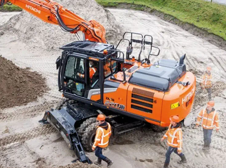 中型油圧ショベル - ZX220W-7 - Hitachi Construction Machinery