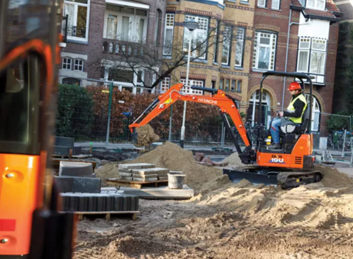 小型油圧ショベル - ZX1 series - Hitachi Construction Machinery