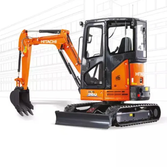 小型油圧ショベル - ZX26U-6 - Hitachi Construction Machinery Europe