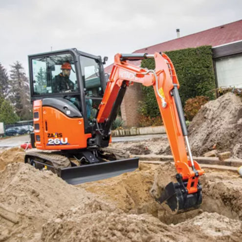 小型油圧ショベル - ZX26U-6 - Hitachi Construction Machinery Europe