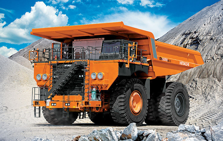 日立建機　EH5000AC-3 ミニチュアモデル・日立建機ダンプカー EH5000AC-3 | 茨城県ひたちなか