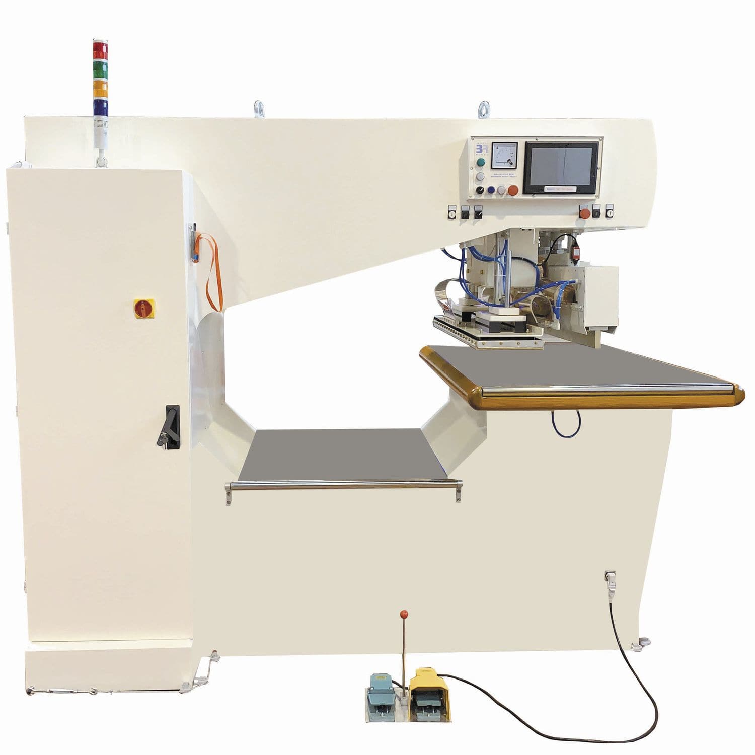 高周波溶接機 - BR20PT1500 - BALACCHI S.R.L. - PLC制御 / ポリ塩化ビニル用 / 空圧式
