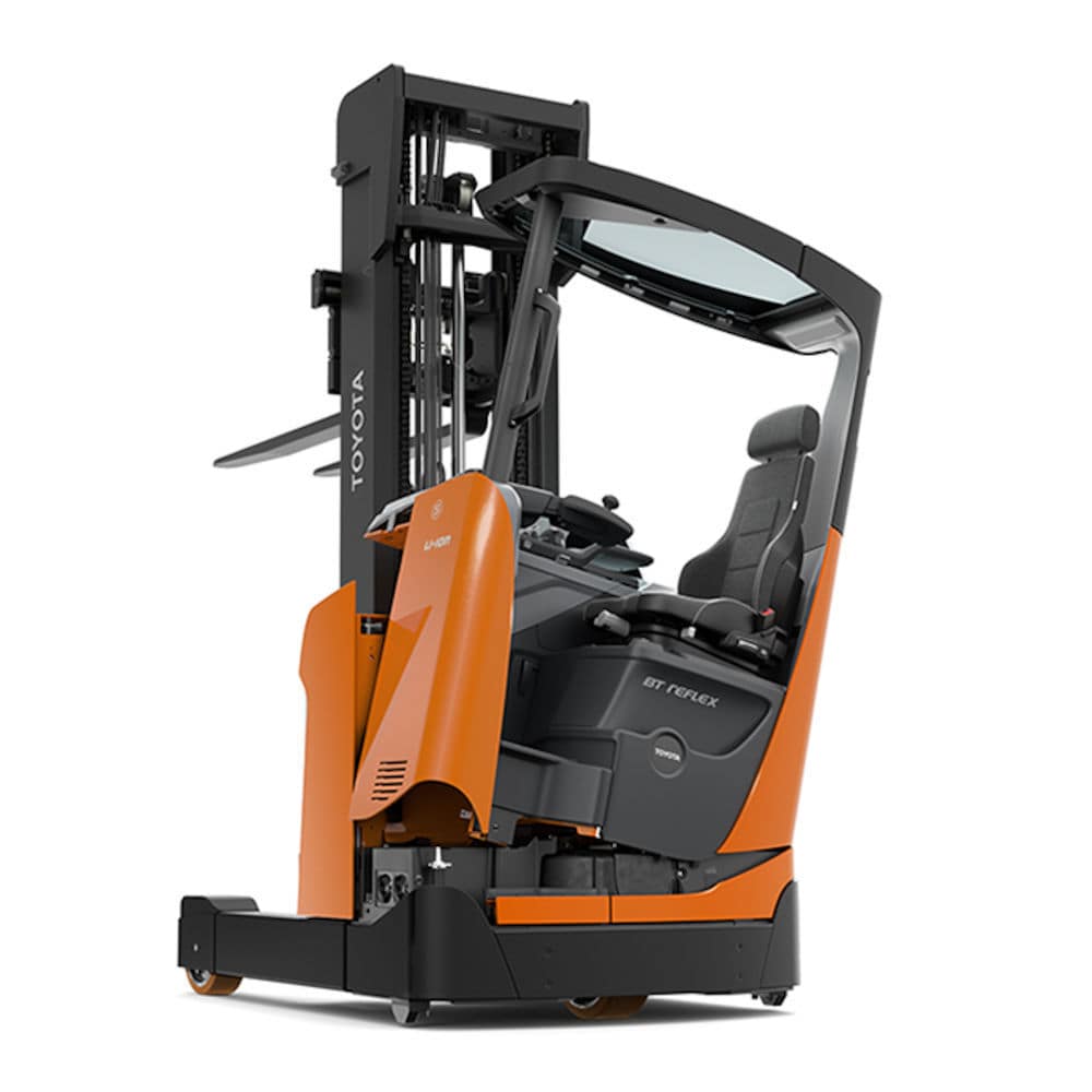 電動式リーチ型フォークリフト - BT Reflex RRE250H/HE - Toyota Material Handling/トヨタ - 側面 /  倉庫用 / 高性能