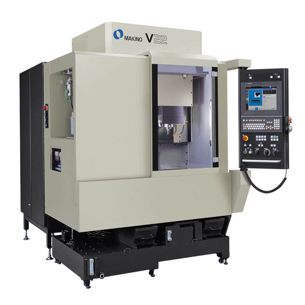 3軸マシニングセンタ - V22 - MAKINO Milling Machine - 縦型