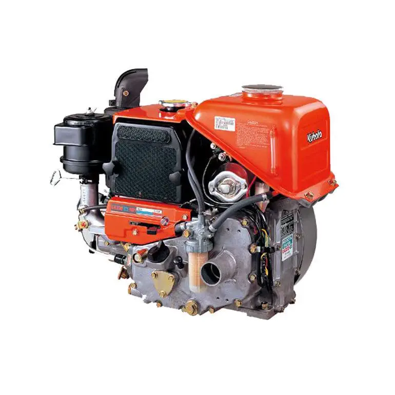 新潟発 クボタ三気筒ディーゼルエンジンD905-232608エンジン始動