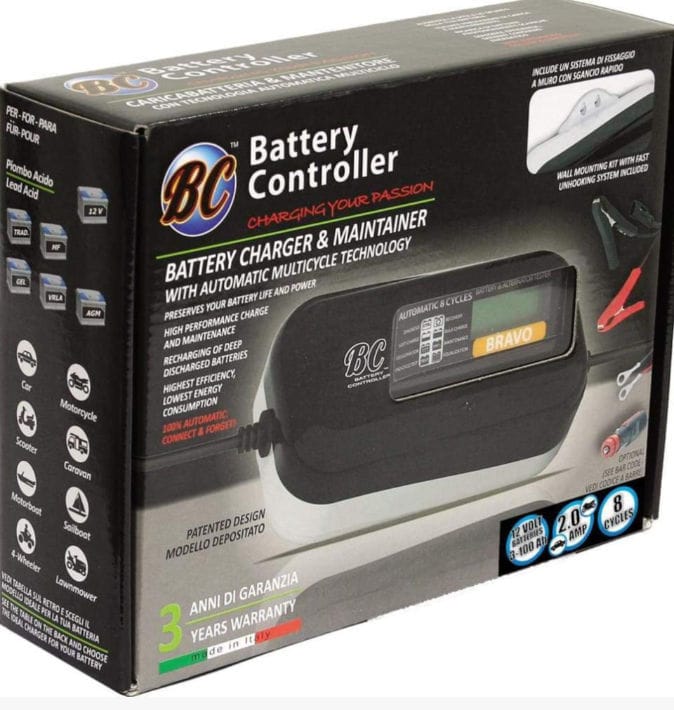 バイク用バッテリー充電器 - BC BRAVO 2000 - BC Battery Controller
