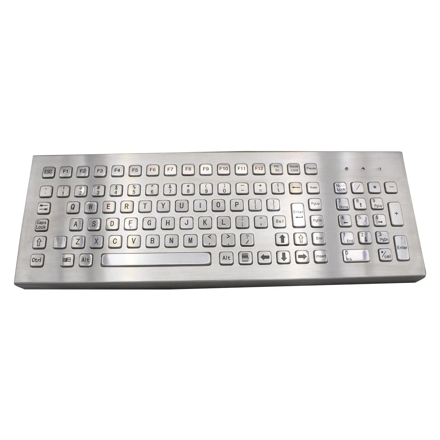ステンレススチール製キーボード - MKA-103-NM - MATE TECHNOLOGY