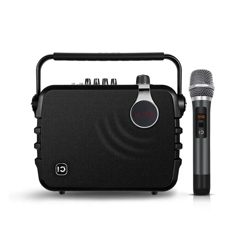 SHIDU K10 Bluetooth ワイヤレススピーカー ブラック ワイヤレススピーカー・マイク - K10 - SHENZHEN SHIDU DIGITAL