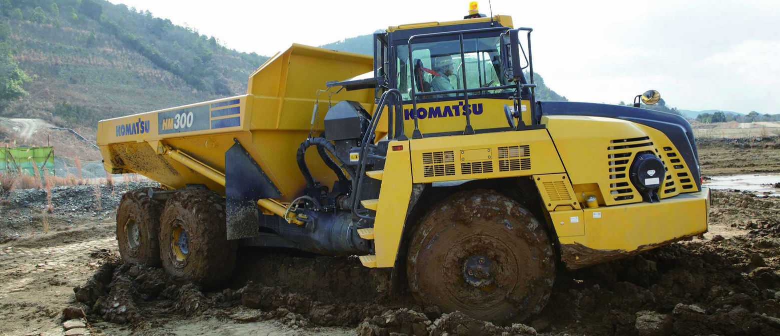 アーティキュレートダンプトラック - HM300-5 - Komatsu Europe