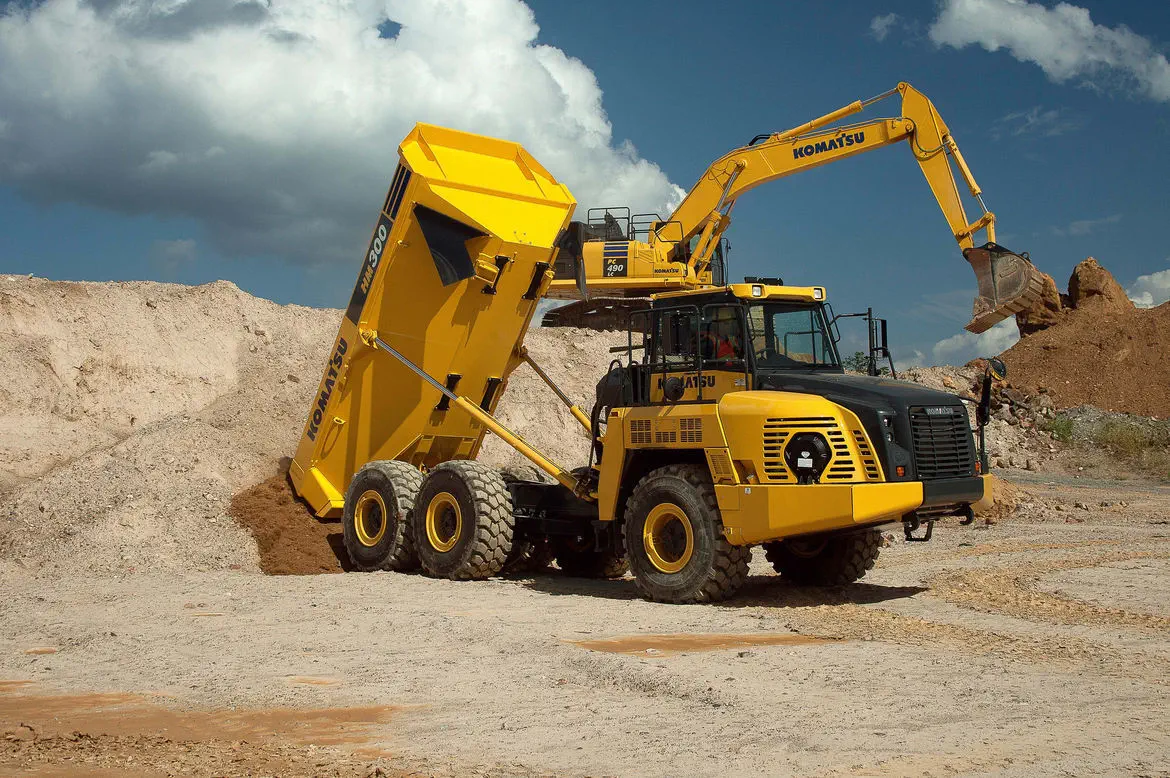 アーティキュレートダンプトラック - HM300-5 - Komatsu Europe