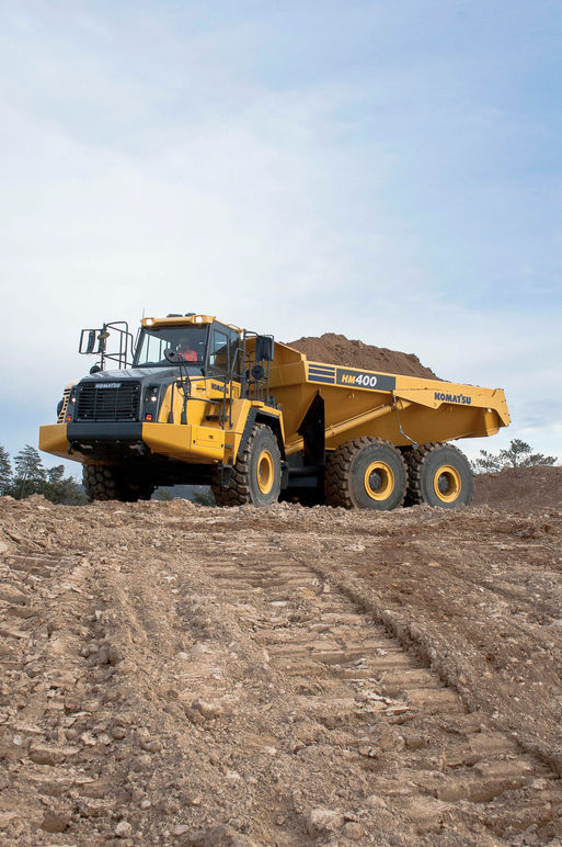 アーティキュレートダンプトラック - HM400-5 - Komatsu Europe