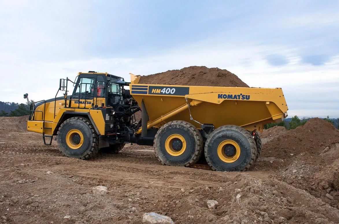 アーティキュレートダンプカー - HM400-5 - Komatsu Europe/小松製作所 