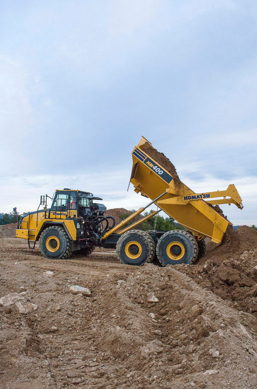 KOMATSU HM400-5 アーティキュレイテッドダンプトラック HM400-5 アーティキュレート式｜商品情報｜コマツ