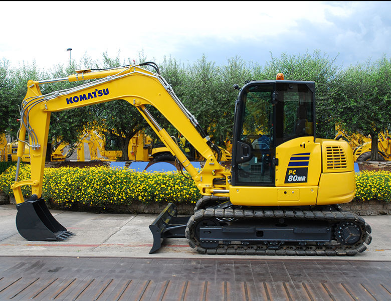 中型油圧ショベル - PC80MR-5 - Komatsu Europe/小松製作所