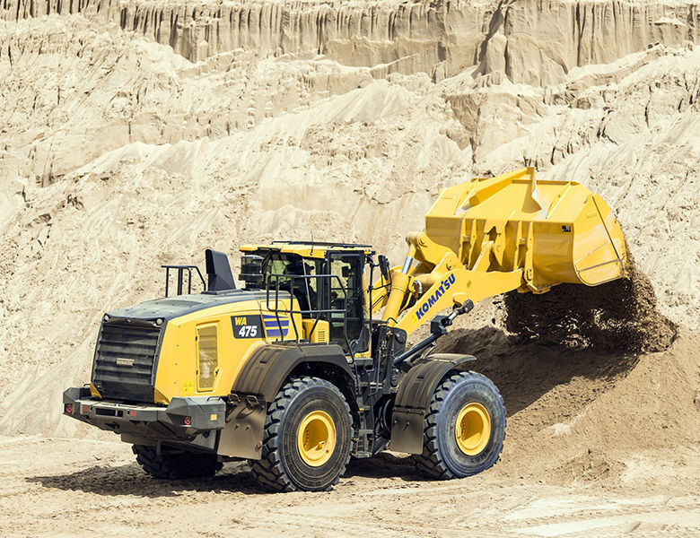 ホイール式ローダー - WA475-10 - Komatsu Europe/小松製作所