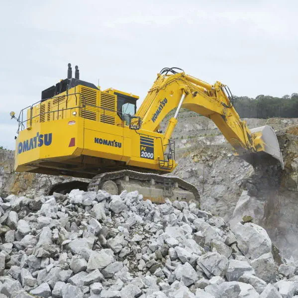 大型油圧ショベル - PC2000-11 - Komatsu Europe - クローラー式
